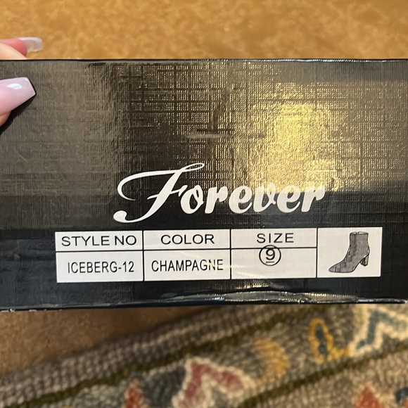 Brand new In box rhinestone booties - Picture 5 of 5